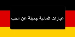 جمل و عبارات المانية جميلة عن الحب مترجمة إلى العربية